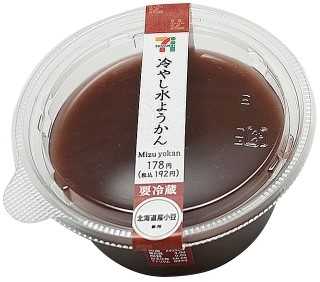 北海道産小豆使用 冷やし水ようかん