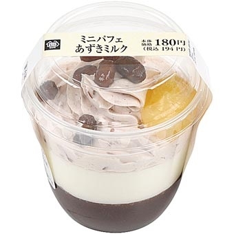 MINISTOP CAFE ミニパフェ あずきミルク