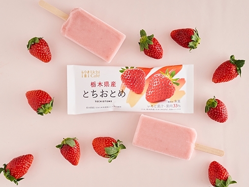 Uchi Cafe’ SWEETS 日本のフルーツ とちおとめ